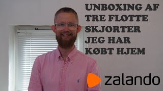 UNBOXING  ZALANDO  TRE SKJORTER [upl. by Nancee]