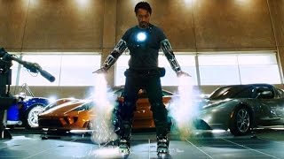 Iron Man  quotYeah I Can Flyquot  First Flight Test Scene Iron Man 2008 Movie CLIP HD [upl. by Arais233]