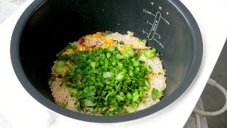 学会这个电饭煲焖饭，以后不用炒菜了，好吃又营养，香气扑鼻 [upl. by Gavriella]