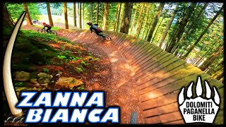 Lo ZANNA BIANCA e i suoi Wall Ride  PAGANELLA Bikepark [upl. by Samella]