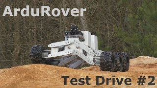 ArduRover Test Drive 2  Rough Terrain Test [upl. by Zawde288]