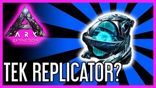 Make a Tek Replicator in ARK Extinction [upl. by Mommy]