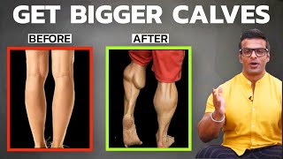 3 Best Massive Calf Workouts  How to Get Bigger Calves  Yatinder Singh [upl. by Aseela]