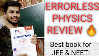 ERRORLESS PHYSICS BOOK REVIEW😍 errorless physics bookreview jeeneet [upl. by Kcirdec]