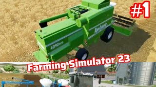 How To Starting Farming Simulator Mobile 23fs23farmingfarmequipment [upl. by Sherfield]