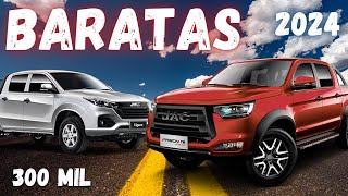 Las 9 PICKUP MAS BARATAS 2024 en Mexico [upl. by Zingg]