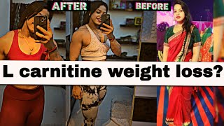 Does LCarnitine Work For Fat Loss  L carnitine weight loss [upl. by Marba]