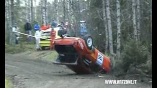 Rally Crash Compilation quot Finland Rallyquot 3 [upl. by Weight575]