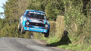 Monaghan Stages Rally 2024 Crash amp Big Jump [upl. by Eiramik8]