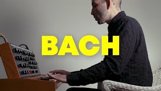 Bach Cello Suite No1 Courante on Moog Synthesizer [upl. by Beitch]