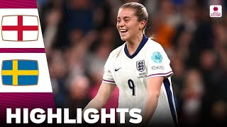 England vs Sweden  Highlights  Womens Euro Qualifiers 05042024 [upl. by Nerte958]