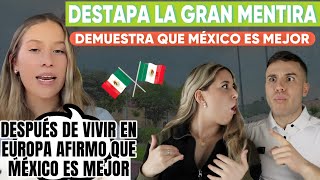 MEXICANA DESTAPA LA GRAN MENTIRA DE QUE VIVIR EN EUROPA ES MEJOR QUE EN MEXICO [upl. by Ferro230]