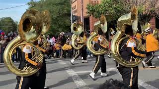 UAPB M4 Band Homecoming Parade 2023 🦁 [upl. by Nerraj]