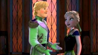 Frozen Elsa and kristoff love is and open door [upl. by Manville]