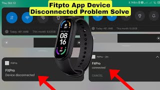 fitpro device disconnected problem solved [upl. by Kreda]