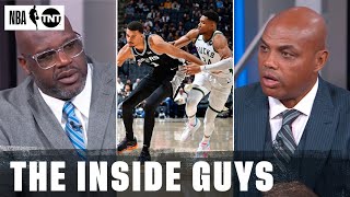 The Inside Crew Breaks Down Giannis amp Wembys Epic First Battle  NBA on TNT [upl. by Esteban]