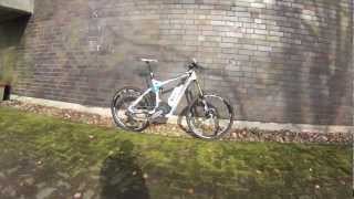 Haibike eq xDuro fs rx 2012 Bosch Motor Ostern 2013 im Wald [upl. by Etteneg]