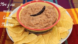 Deliciosa Receta de Frijoles Refritos con Manteca de Puerco y Chile de Arbol [upl. by Phyllida]