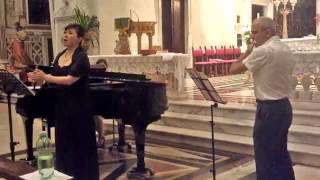 GCaccini  Ave Maria  per Soprano Pianoforte e Flauto voice piano flute [upl. by Cyndi4]