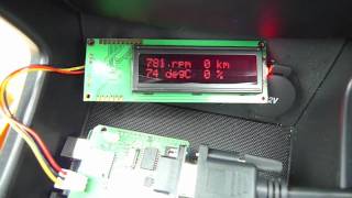 Arduino CANBus OBDII demo [upl. by Joy]