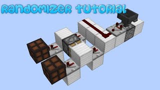 How to Make a Redstone RANDOMIZER [upl. by Ocko]