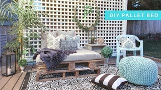 DIY PALLET DAYBED [upl. by Raffarty]