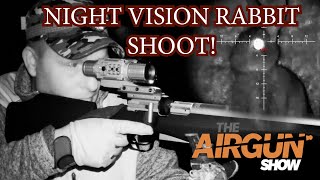 The Airgun Show  Night vision rabbit hunting  Kral Puncher NP03 review [upl. by Nomrej]