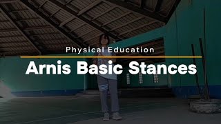 ARNIS BASIC STANCES [upl. by Nemaj]