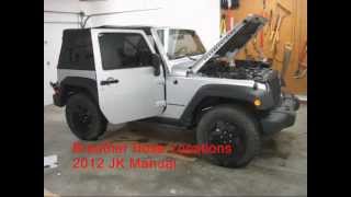 Breather Hose Locations 2012 Manual JK Wrangler [upl. by Iruj]