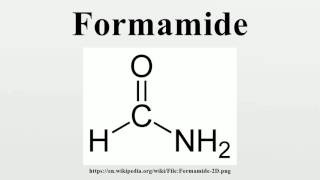 Formamide [upl. by Carmelia]