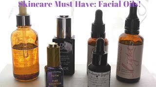 Skincare MUST HAVES Facial Oils [upl. by Dloreh]