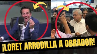 ¡TÓMALA ¡LORET FILTRA LISTA que DESCOMPONE a OBRADOR ¡Se le CAYÓ la MÁSCARA al TARTUFO [upl. by Trebreh128]