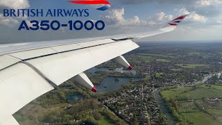 🇺🇸 Las Vegas  London Heathrow LHR 🇬🇧 British Airways Airbus A3501000 FULL FLIGHT REPORT [upl. by Ahsiyn888]