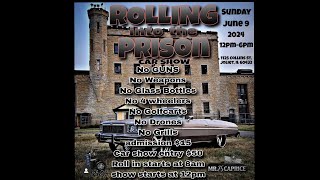 Rolling into Joliet Prison Car Show 2024 [upl. by Bogoch]