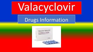 VALACYCLOVIR  Generic Name Brand Names How to use Precautions Side Effects [upl. by Demetri837]