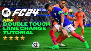 FC 24  NEW DOUBLE TOUCH LANE CHANGE TUTORIAL  Xbox amp Playstation [upl. by Mccormac33]