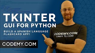 Build A Foreign Language Flashcard App  Python Tkinter GUI Tutorial 168 [upl. by Zebadiah]