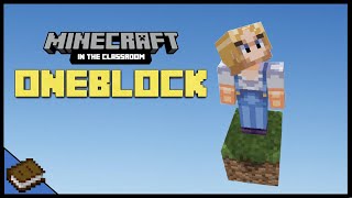 How to Play OneBlock  MINECRAFT EDUCATION [upl. by Erica]