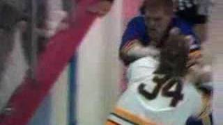 Ulf Samuelsson Hit Cam Neely 1991 Conference Final Game 3 [upl. by Tronna256]