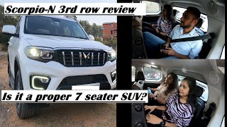 Ultimate third row review ScorpioN a proper 7 Seater SUV [upl. by Ursi719]