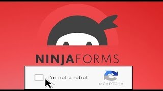 Are you useing ninja forms Get Antispam using Google REcaptcha to STOP THE SPAMMER [upl. by Annayar]