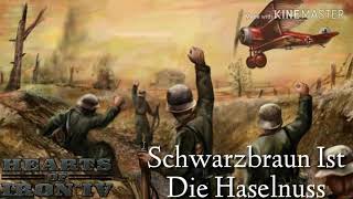 Hearts of Iron IV  Schwarzbraun ist Die Haselnuss  ✠German March✠ [upl. by Frazier]