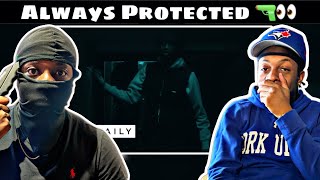 American Reaction To Lil Macks  Protect Me Music Video  GRM Daily [upl. by Nosremaj648]