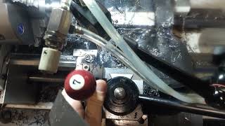 Repeatability test PM1236 CNC Lathe conversion Centroid Acorn [upl. by Ymmij755]