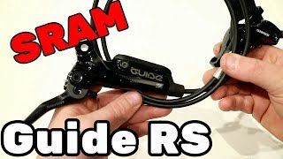 Intro to the SRAM Guide RS Hydraulic Disc Brakes for Enduro and Trail Bikes [upl. by Esidarap]