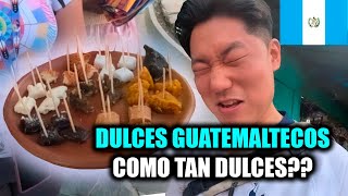 COREANO PROBANDO DULCES GUATEMALTECOS  GUATEMALA6🇬🇹 [upl. by Laubin526]