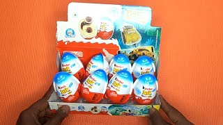 Box full of kinder Joy Car gift inside [upl. by Clayton]