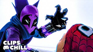 Miles Finds Out About Prowler  SpiderMan Into The SpiderVerse [upl. by Enihpled]