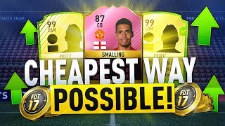 THE CHEAPEST WAY TO GET FUTTIES SMALLING FIFA 17 ULTIMATE TEAM 87 SMALLING FUTTIES WINNERS SBC [upl. by Cruz]