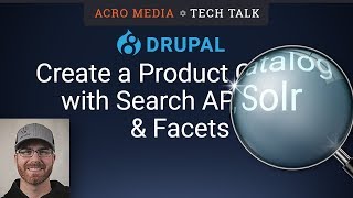 How To Create a Drupal Commerce Product Catalog with Seach API Solr and Facets [upl. by Attenej]